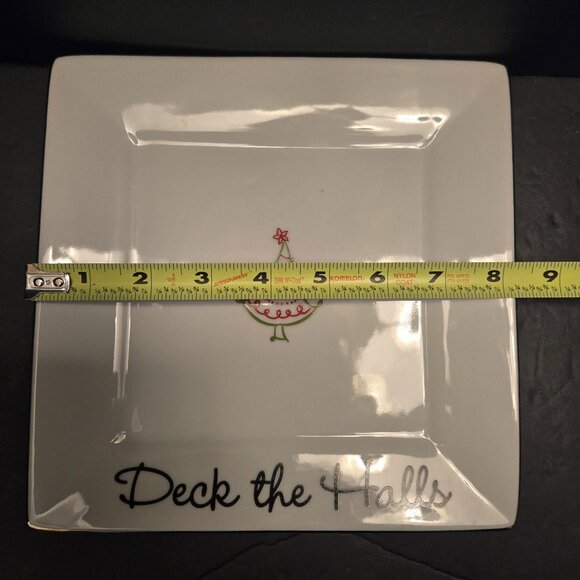 TIS THE SEASON DESSERT PLATES BY ST. NICHOLAS SET OF 2 - Picture 7 of 7